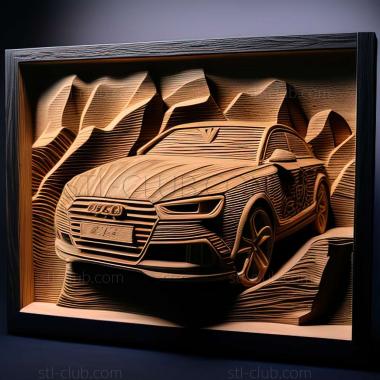 3D модель Audi A6 (STL)